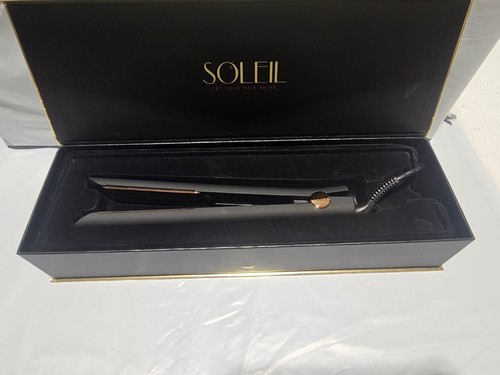 Soleil flat iron - flat, black